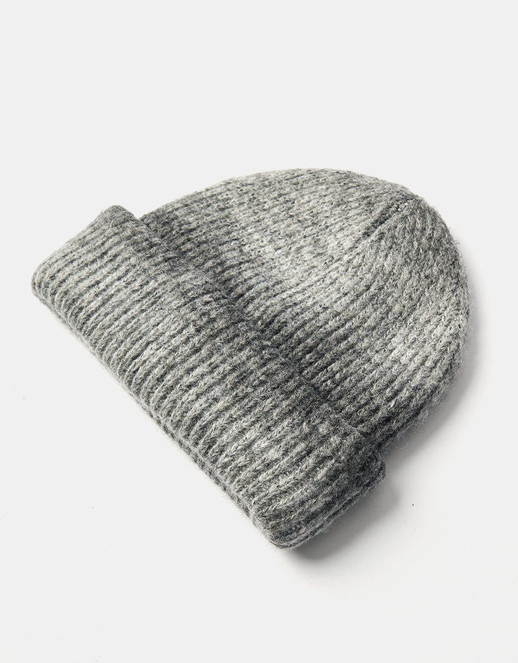 Route One Ombre Wool Blend Beanie - Charcoal