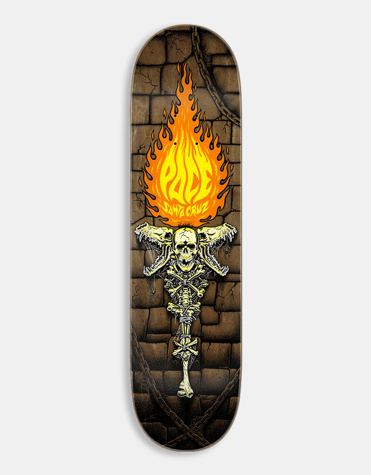 Santa Cruz Pace Torch Skateboard Deck - 8.25"