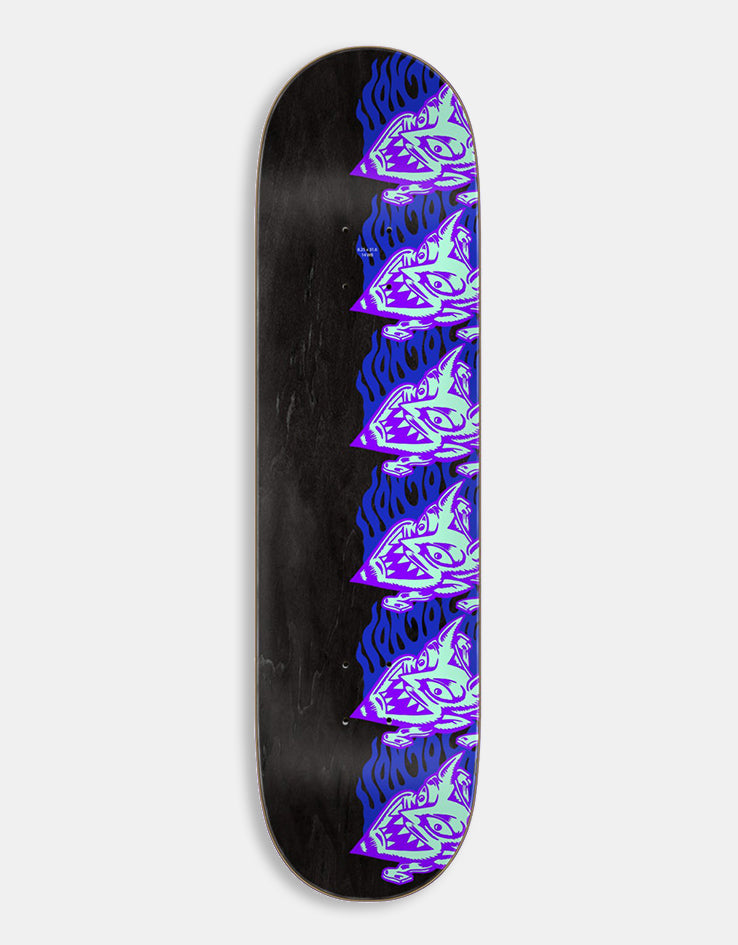 Santa Cruz Delfino Devil Mask Skateboard Deck - 8.25"