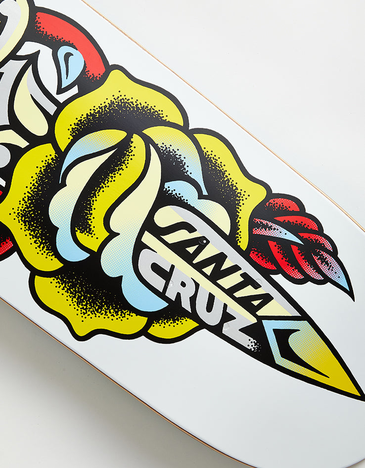 Santa Cruz Dressen Rose Dagger Skateboard Deck - 8.7"
