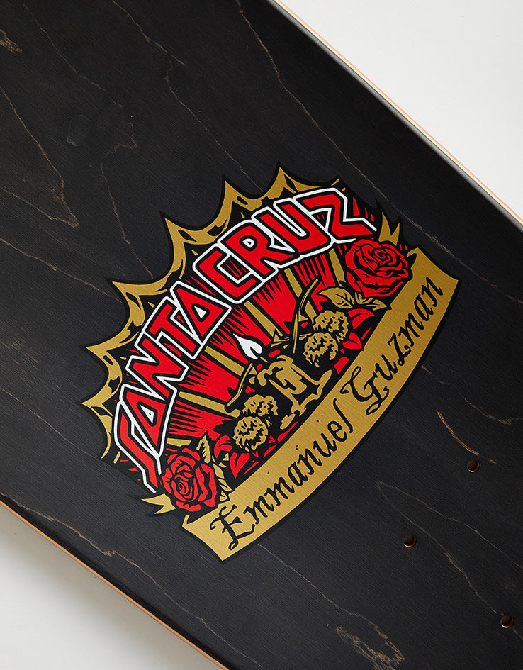 Santa Cruz Guzman Divine Diner Shaped Skateboard Deck - 9.16"