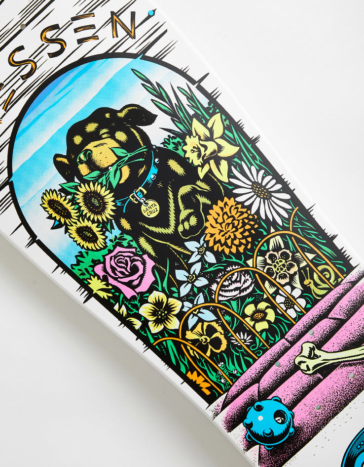 Santa Cruz Dressen Pup Reissue Skateboard Deck - 9.5"