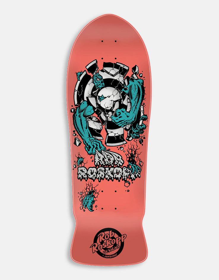 Santa Cruz Roskopp Three Reissue Skateboard Deck - 10.17"