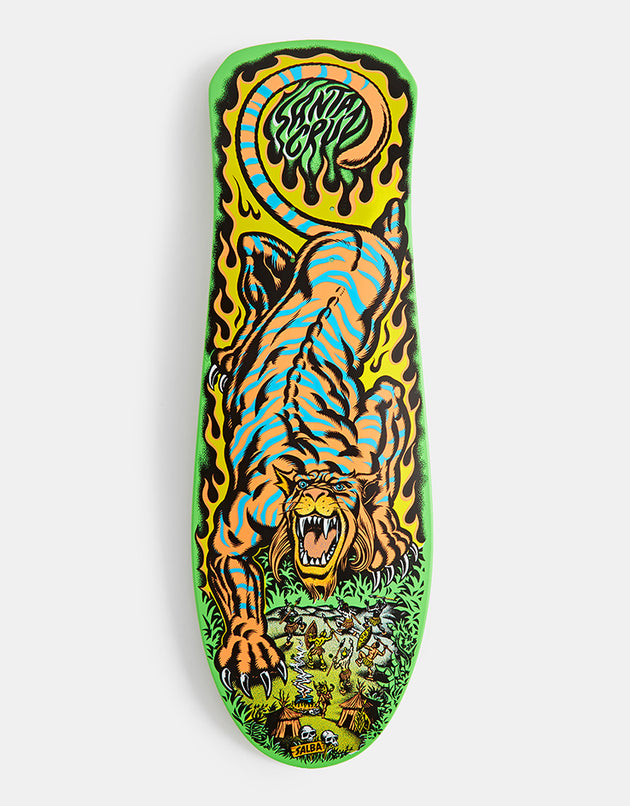 Santa Cruz Salba Tiger Reissue Skateboard Deck - 10.3"
