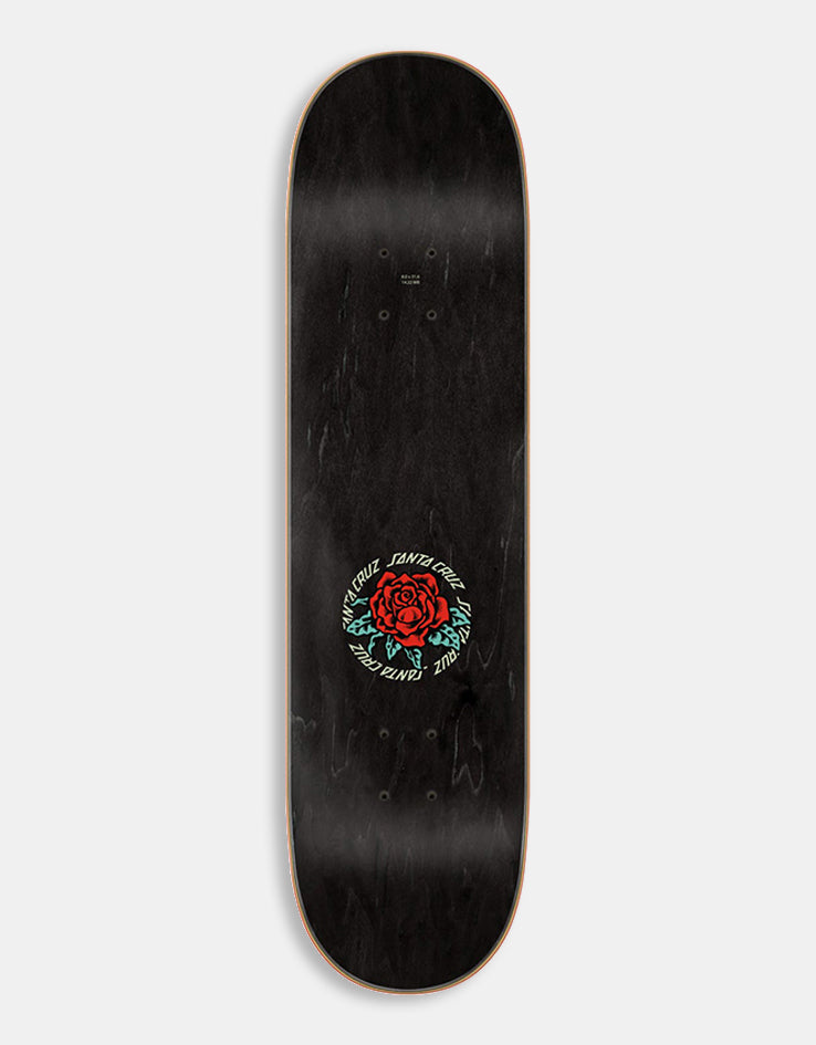 Santa Cruz Rosette Ringed Dot Skateboard Deck - 8"