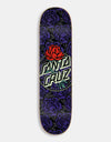 Santa Cruz Rosette Ringed Dot Skateboard Deck - 8"