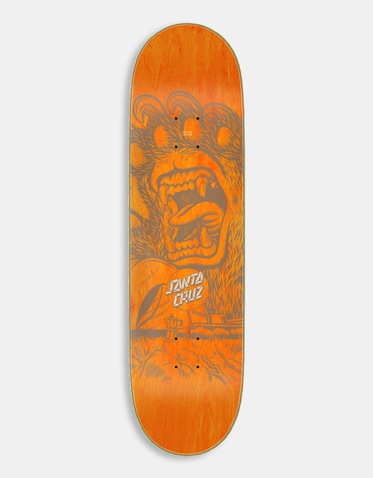 Santa Cruz Screaming Grizzly Skateboard Deck - 8.5"