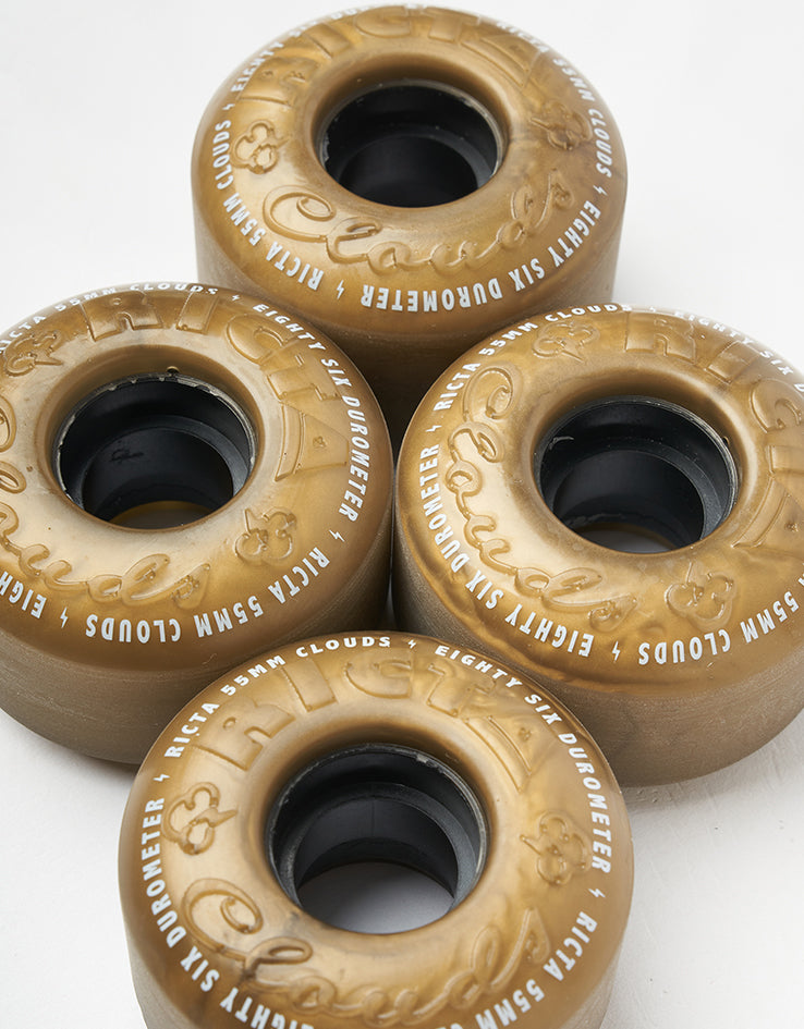 Ricta Metallic Clouds 86a Skateboard Wheels - 55mm