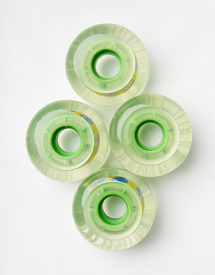 Ricta Clear Splatter Clouds 78a Skateboard Wheels - 57mm