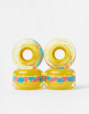 Ricta Clear Splatter Clouds 78a Skateboard Wheels - 54mm