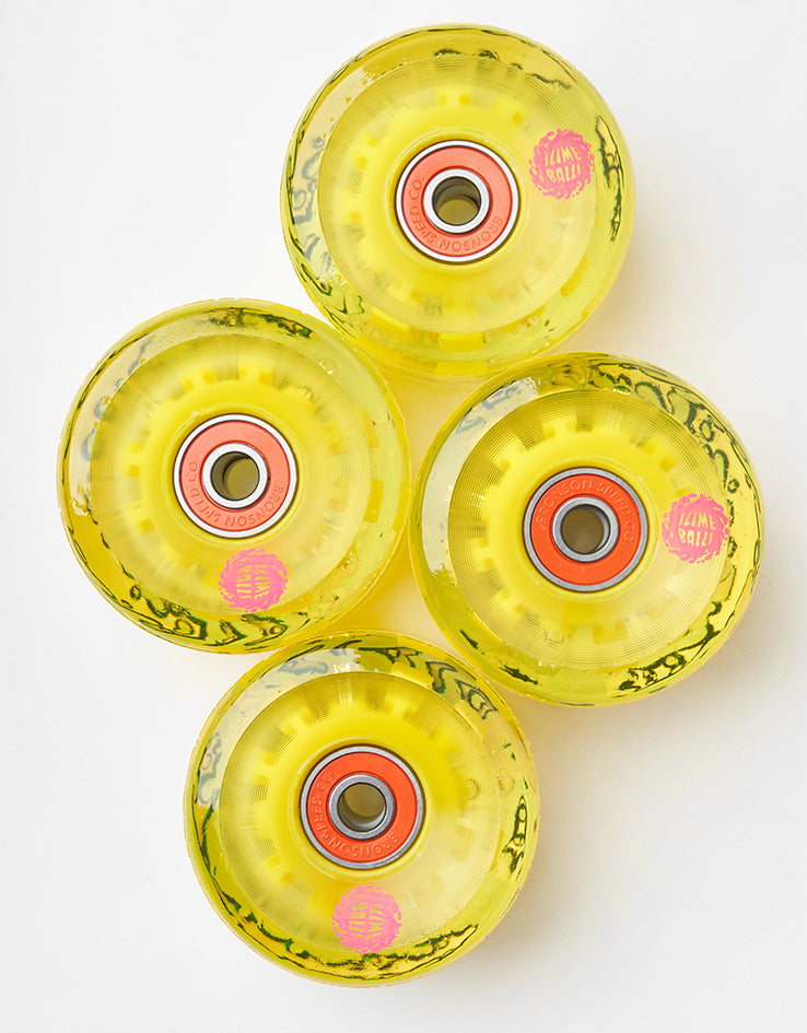 Slime Balls Gator Swamp Spew OG Slime Light Ups 78a Skateboard Wheels