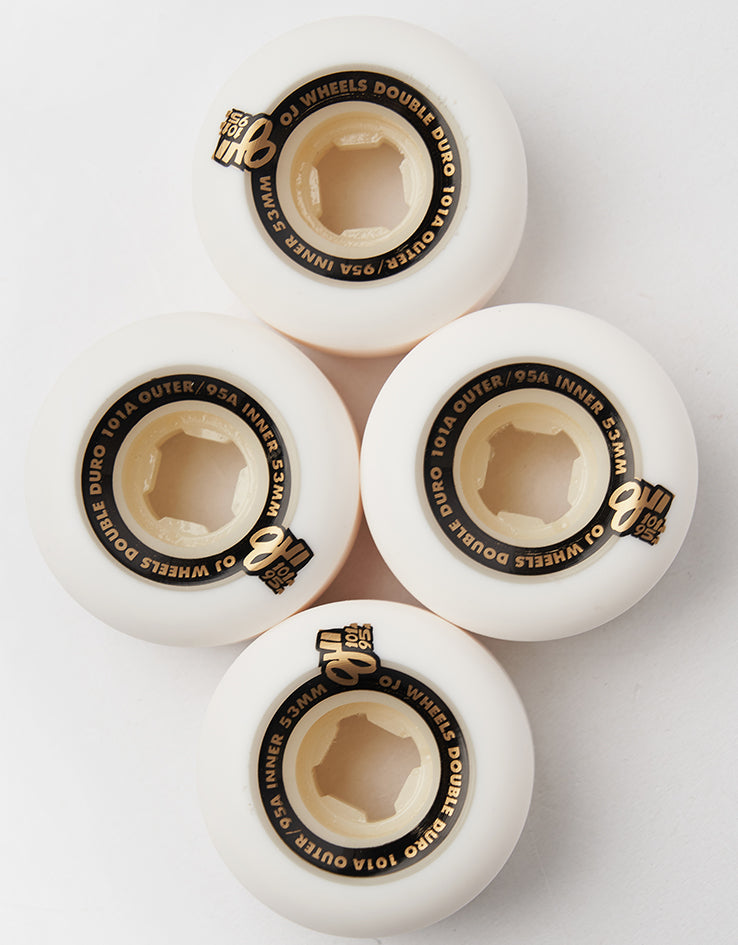 OJ Double Duro Mini Combo 101a/95a Skateboard Wheels - 53mm