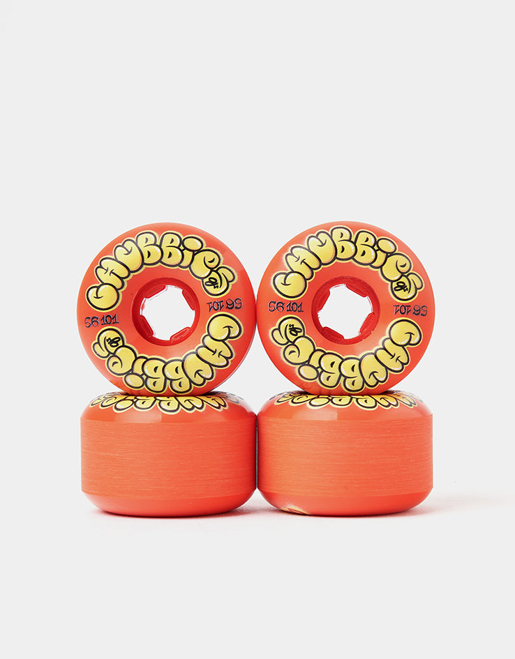 OJ Throw Ups Chubbies 101a Skateboard Wheels - 56mm