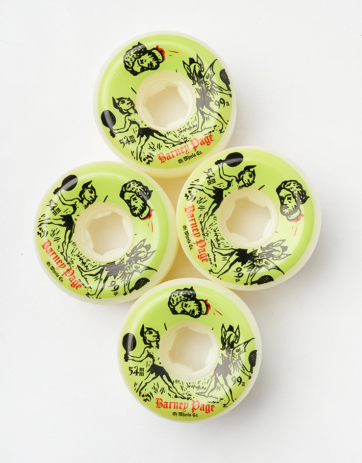 OJ Page Original Hardline 99a Skateboard Wheels - 54mm