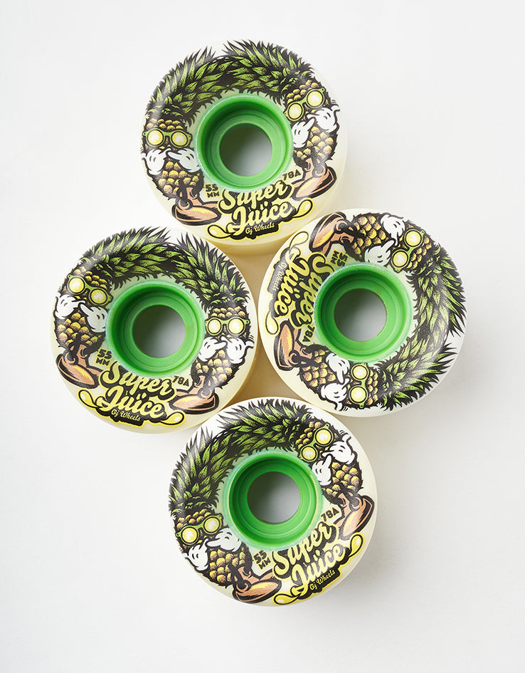 OJ Pina Colada Mini Super Juice 78a Skateboard Wheels - 55mm