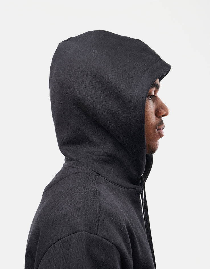 Route One Organic Frog Pullover Hoodie - Black