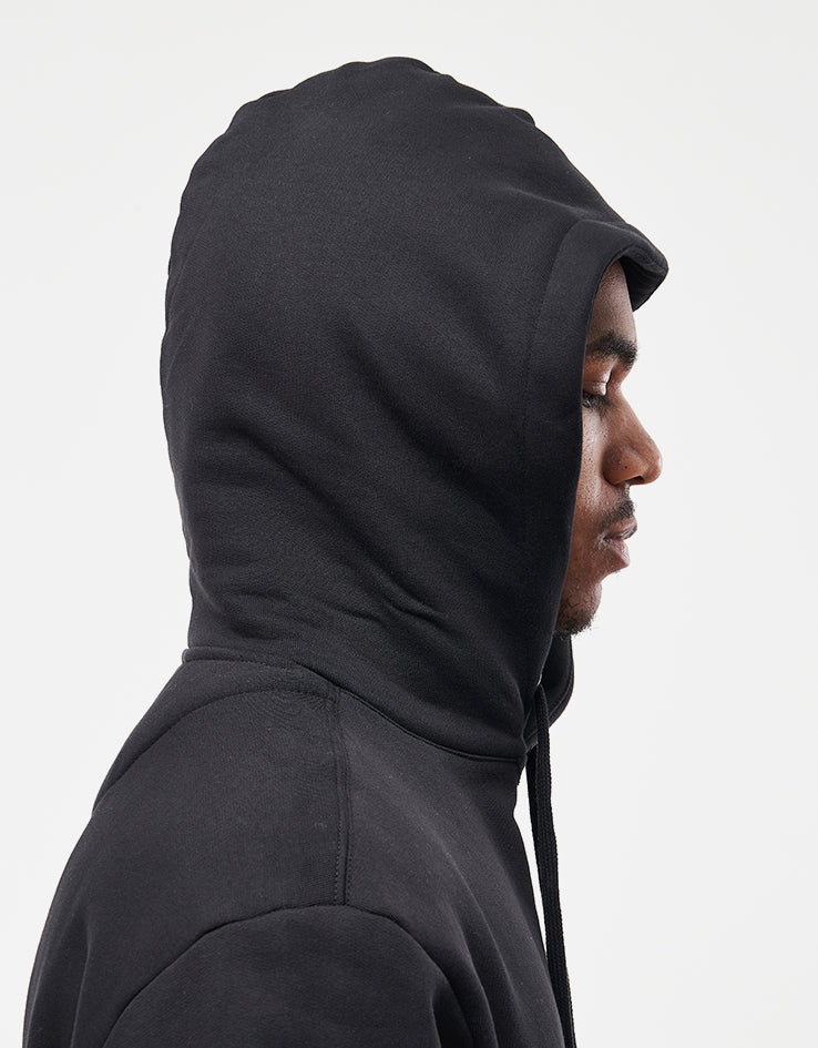 Route One Organic Butterflies Pullover Hoodie - Black