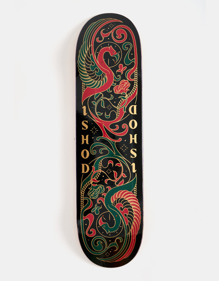 Real Ishod Illuminated 'TWIN TAIL' Skateboard Deck - 8.25"