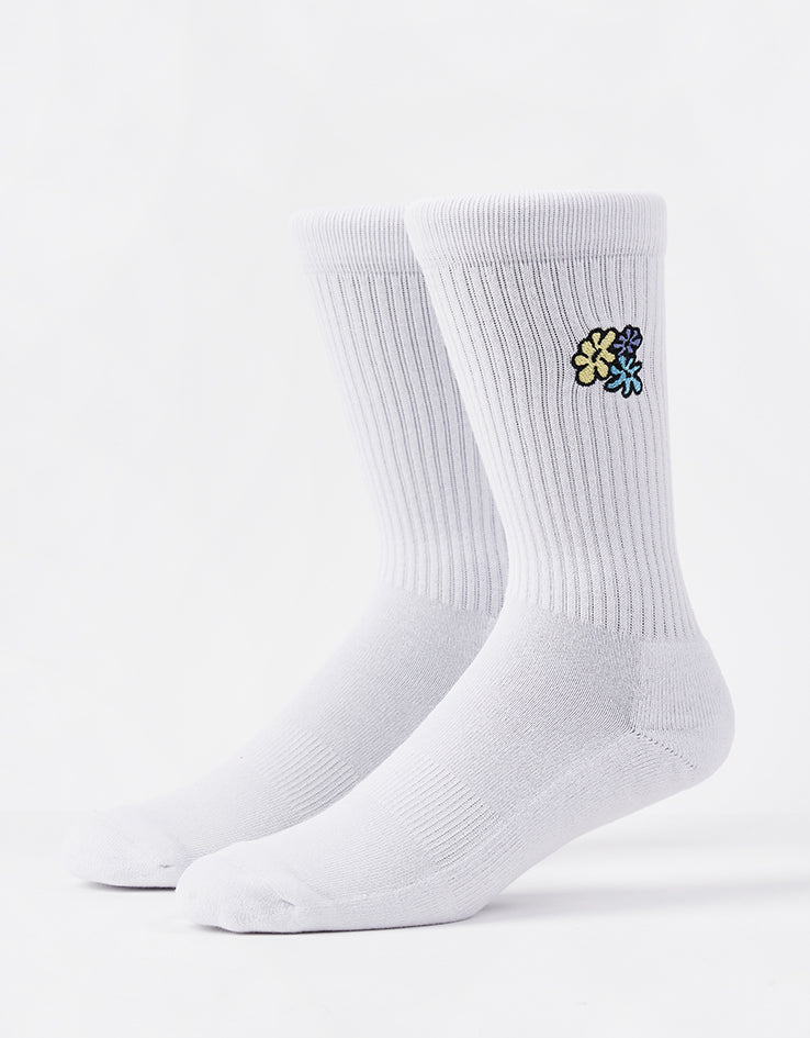 Route One Dayzeez Crew Socks - White