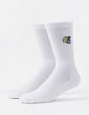 Route One Dayzeez Crew Socks - White