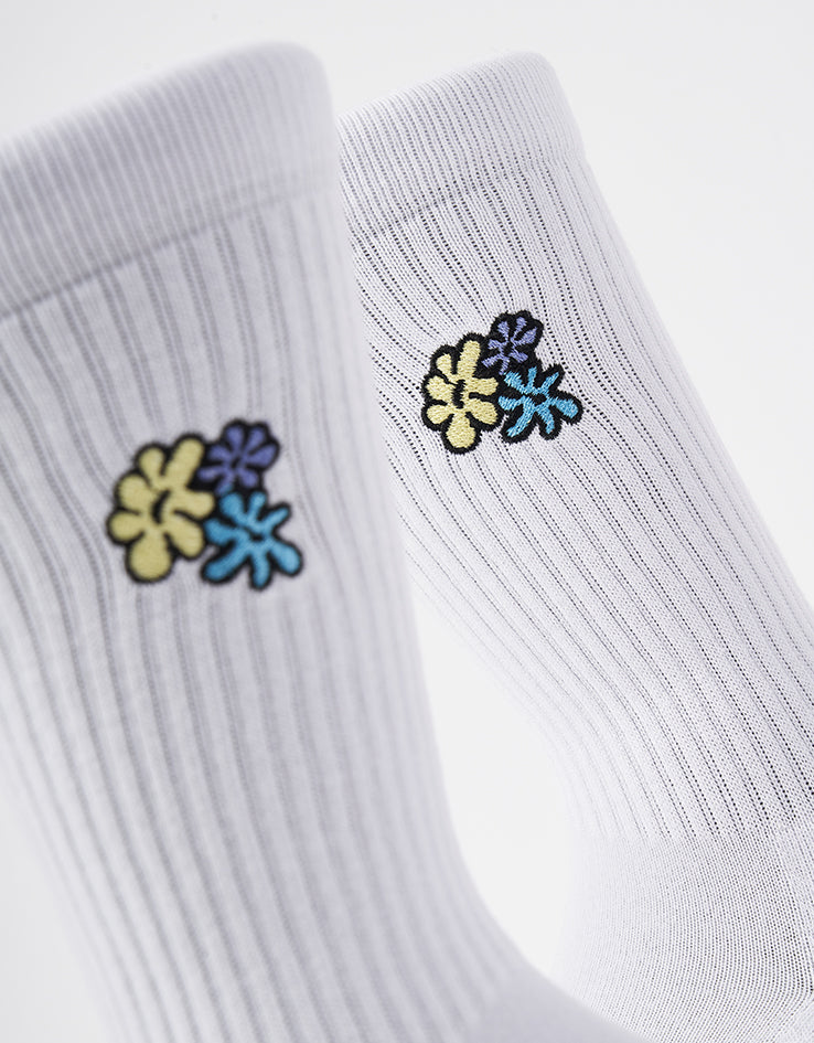 Route One Dayzeez Crew Socks - White