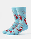 Route One Koi Crew Socks - Aqua