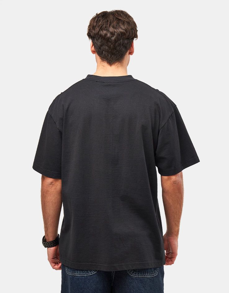 April Material T-Shirt - Black