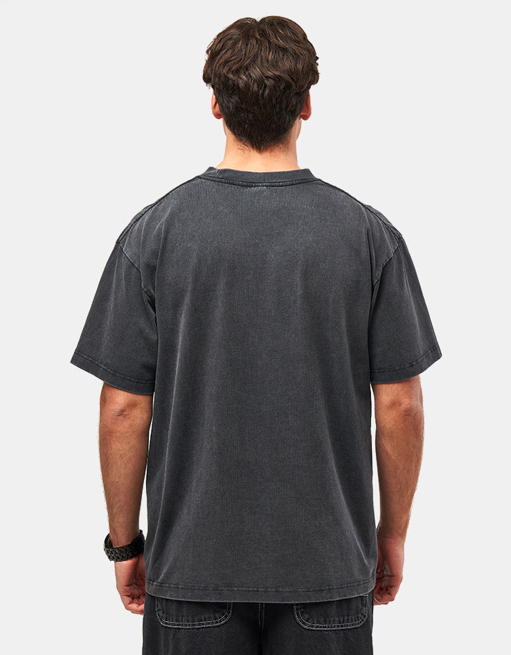 April Two Face T-Shirt - Vintage Black