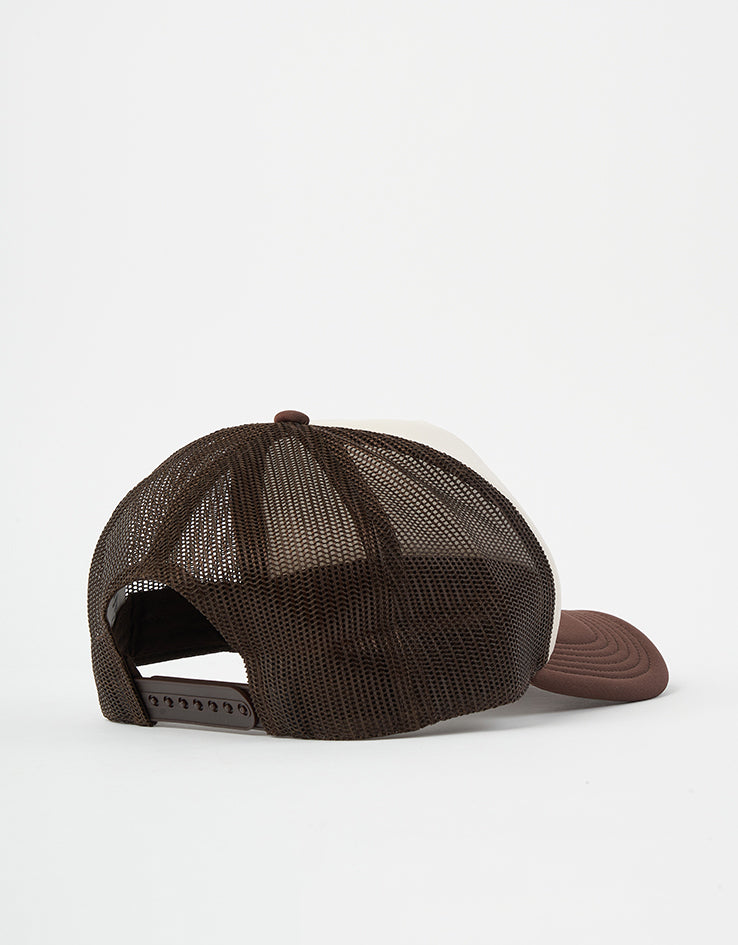 April Full Circle Trucker Cap - Brown
