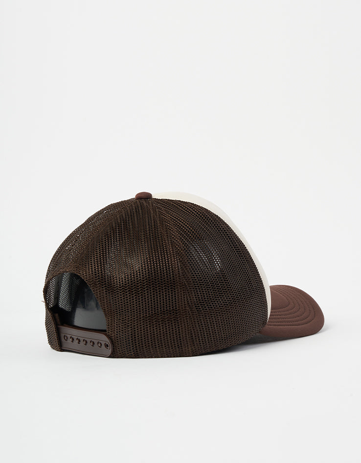 April Full Circle Trucker Cap - Brown