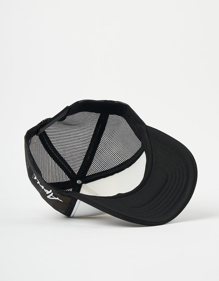 April Full Circle Trucker Cap - Black