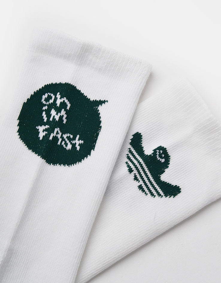 adidas Shmoo Socks - White