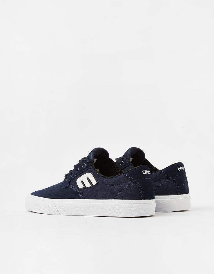 Etnies Barge Plus Skate Shoes - Navy