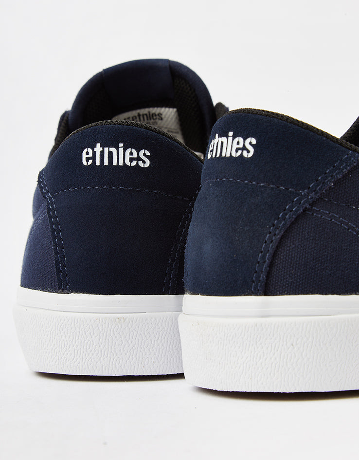 Etnies Barge Plus Skate Shoes - Navy