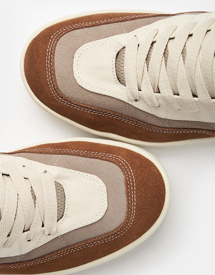 Etnies Snake Skate Shoes - Tan/Brown/Grey