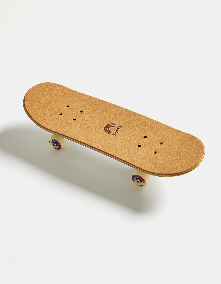 Tricks Yin Yang Flowers Mini Complete Skateboard - 7.87" x 24.21"