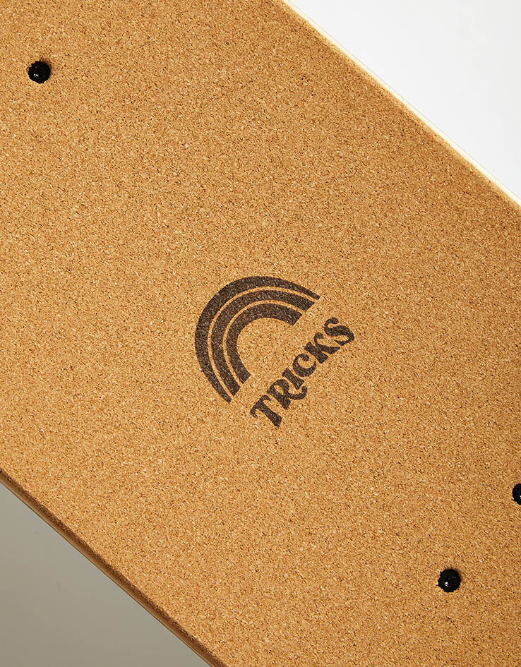 Tricks Yin Yang Flowers Mini Complete Skateboard - 7.87" x 24.21"