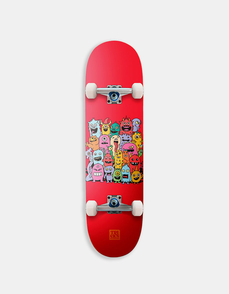 Tricks Monsters Mid Complete Skateboard - 7.75" x 29.5"