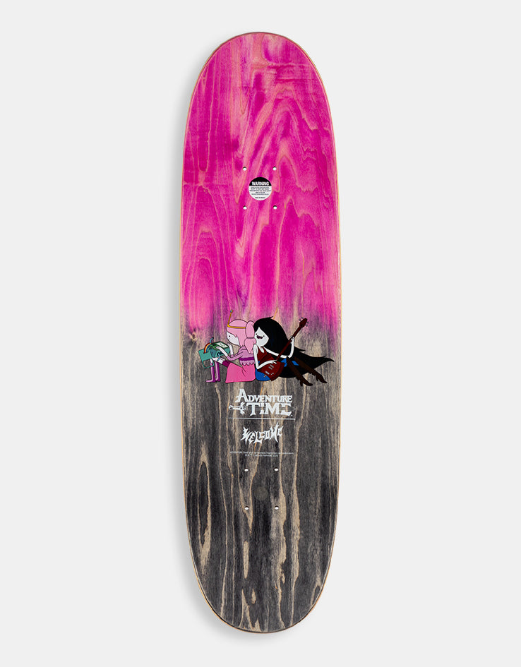 Welcome x Adventure Time Princess Power on Son of Boline Skateboard Deck - 8.8"