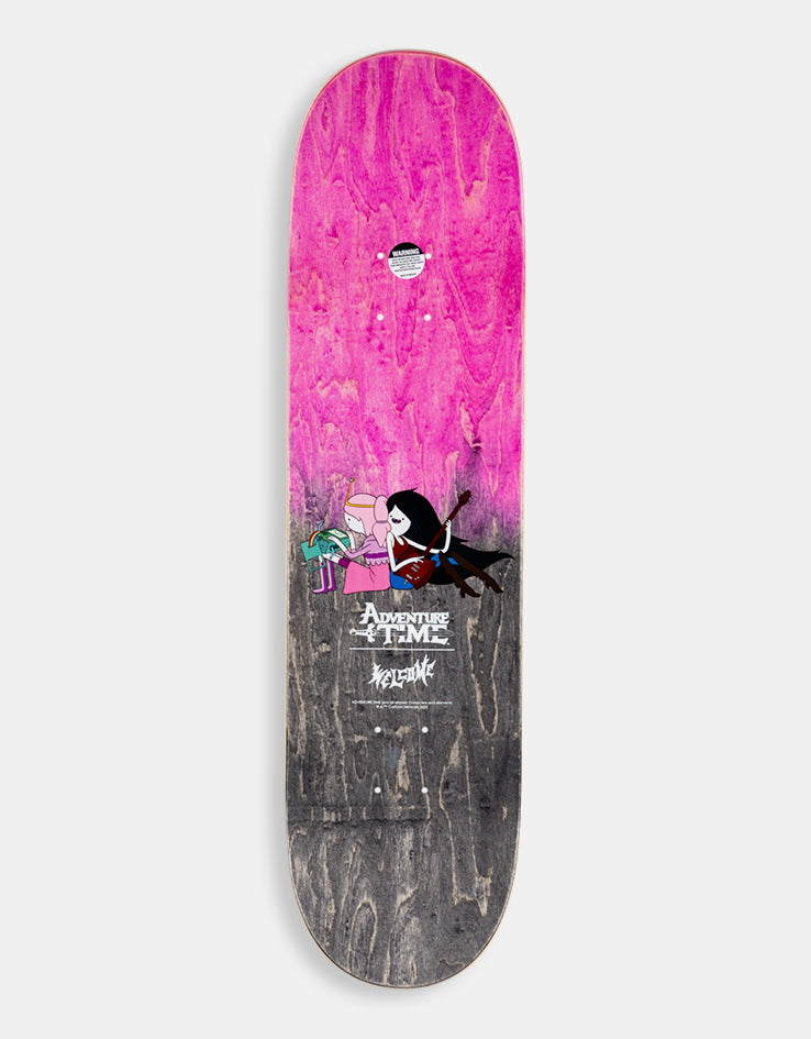 Welcome x Adventure Time Princess Power on Popsicle Skateboard Deck - 8.25"