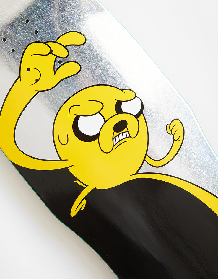 Welcome x Adventure Time Jake on Dark Lord Skateboard Deck - 9.75"