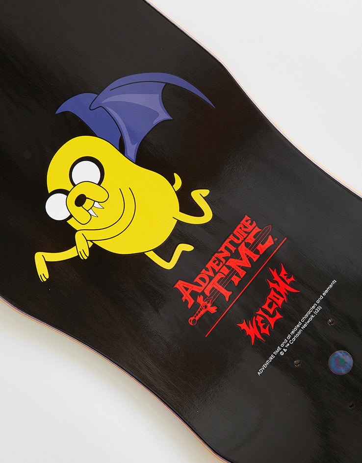 Welcome x Adventure Time Jake on Dark Lord Skateboard Deck - 9.75"
