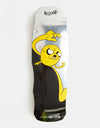 Welcome x Adventure Time Jake on Dark Lord Skateboard Deck - 9.75"