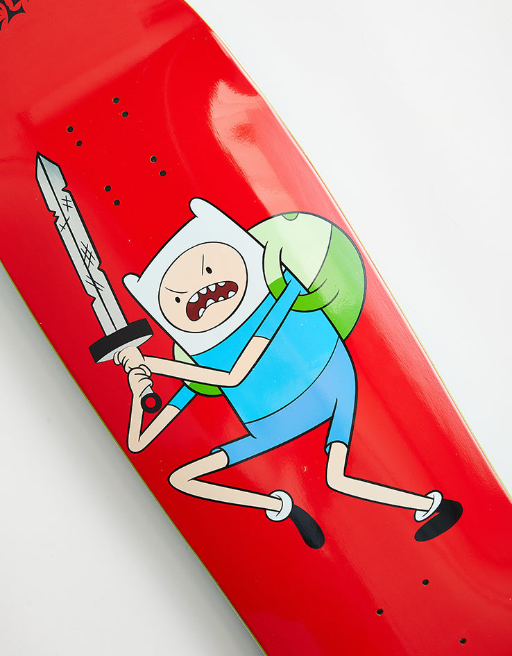 Welcome x Adventure Time Finn on Gaia Skateboard Deck - 9.6"