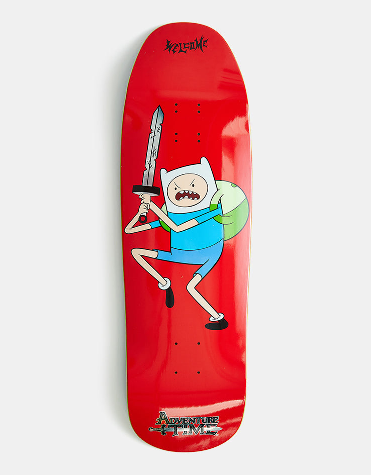 Welcome x Adventure Time Finn on Gaia Skateboard Deck - 9.6"