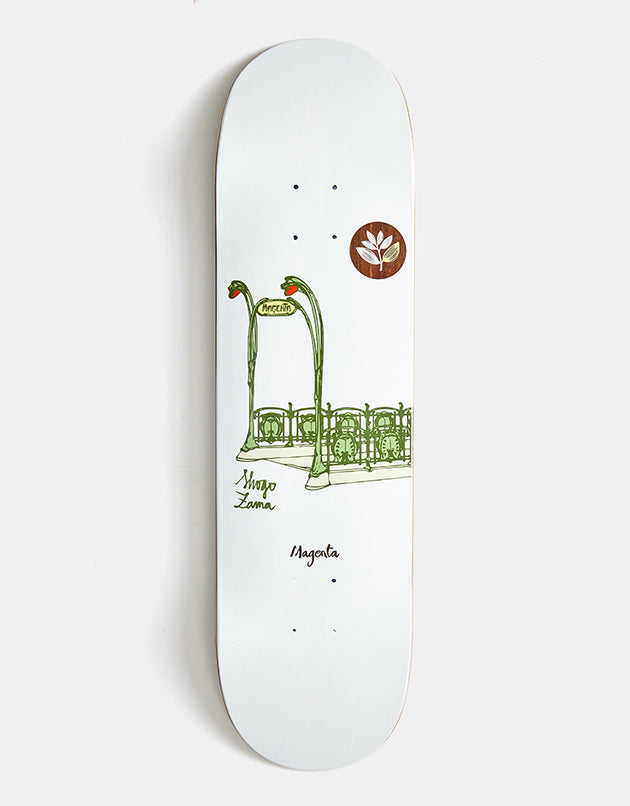 Magenta Zama Relic Series Skateboard Deck - 8.4"