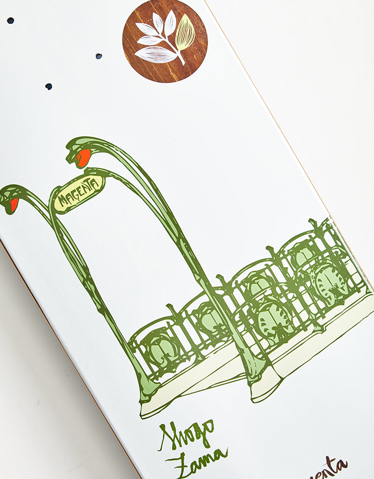 Magenta Zama Relic Series Skateboard Deck - 8.4"