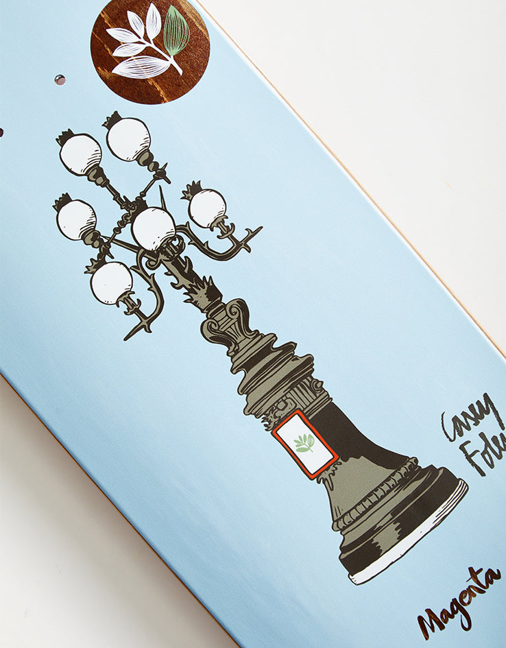 Magenta Foley Relic Series 'SQUARE SHAPE' Skateboard Deck - 8.5"