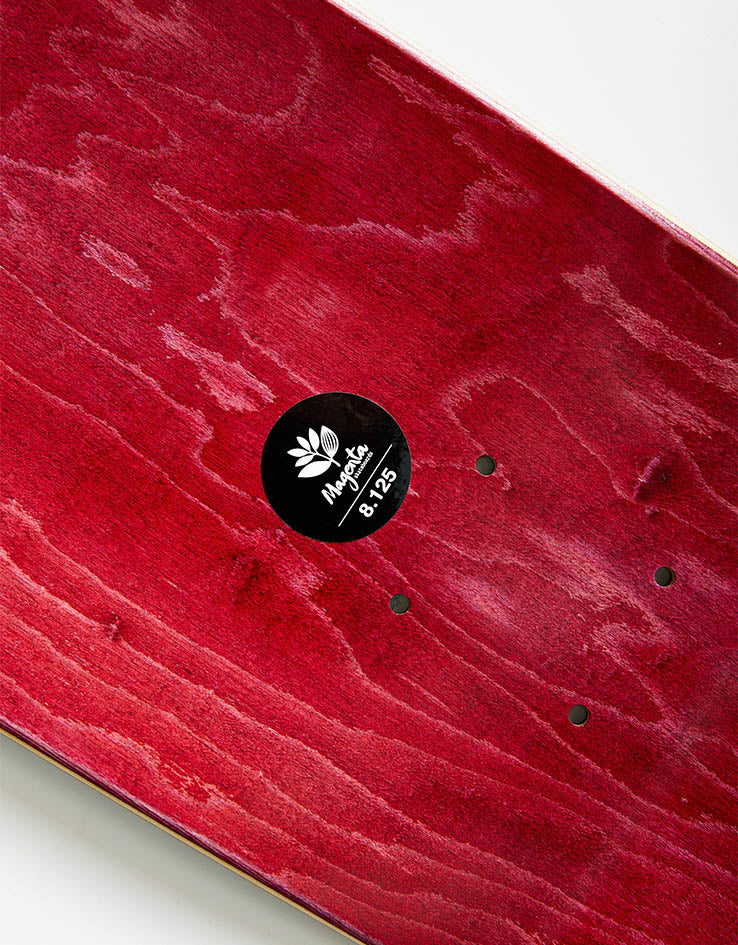 Magenta Foley Relic Series 'SQUARE SHAPE' Skateboard Deck - 8.5"