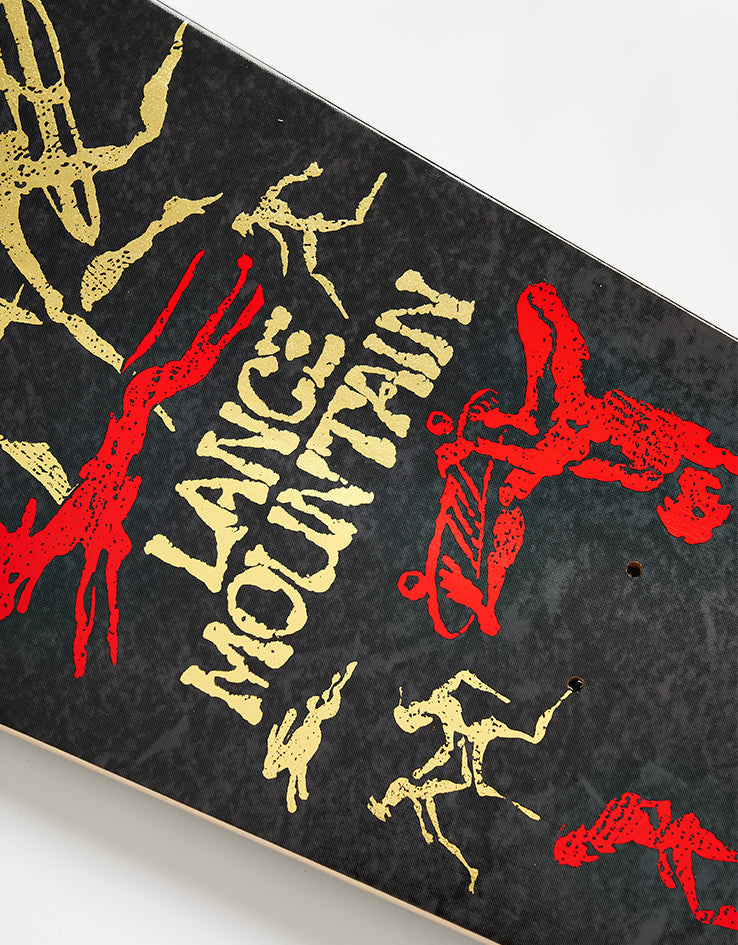 Powell Peralta Mountain Gold Foil Bones Brigade S16 Reissue Skateboard Deck - 9.9"